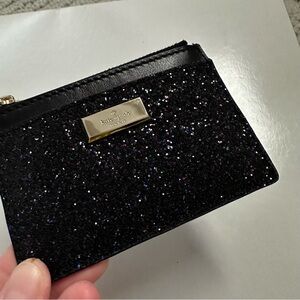 Kate Spade Sunset Lane Glitter Card Holder NWT